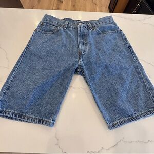 Men's LEVI 505 Denim Jean shorts Jorts Sz 32
